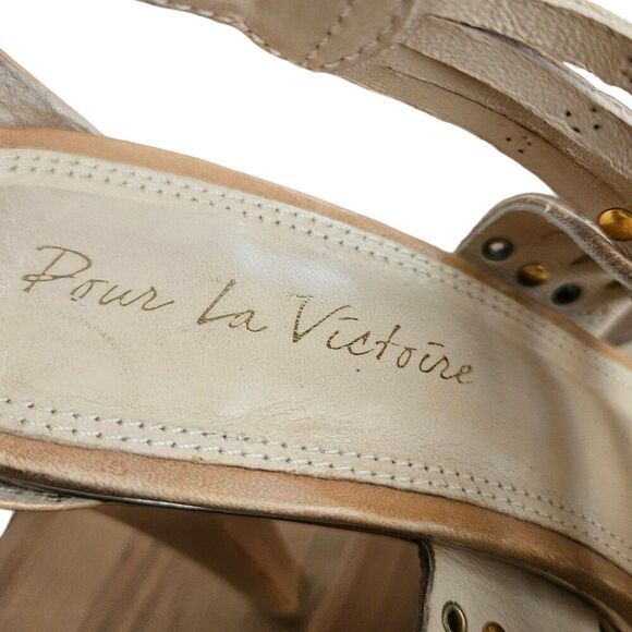 - Pour La Victoire Size 7 1/2  VGC Made in Brazil - Picture 5 of 6